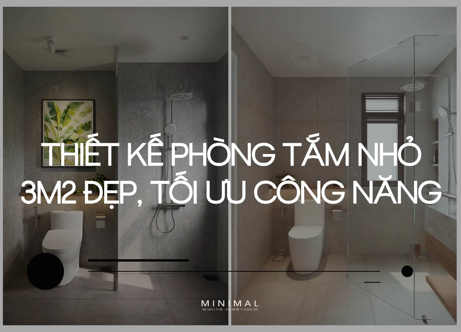 Thiet ke phong tam nho 3m2 dep, toi uu cong nang